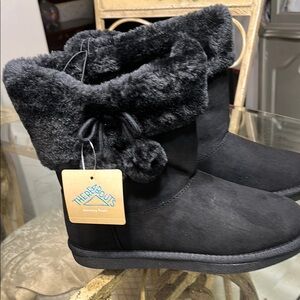 Women's Black Winter Boots